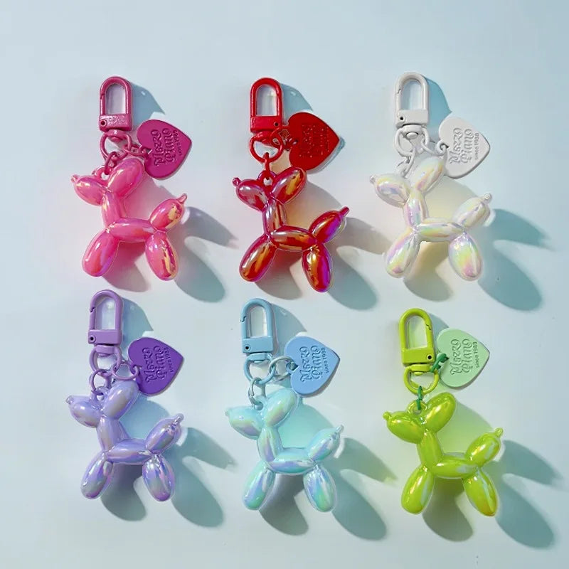 Porte-Clés Ballon Chien Résine