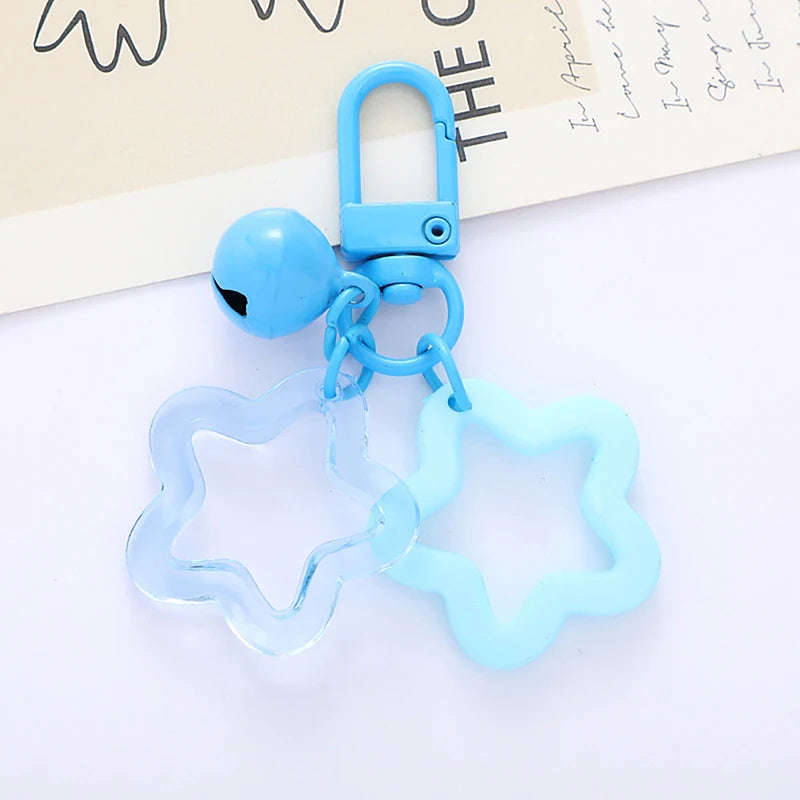 Porte-Clés Étoile Clochette Élégant