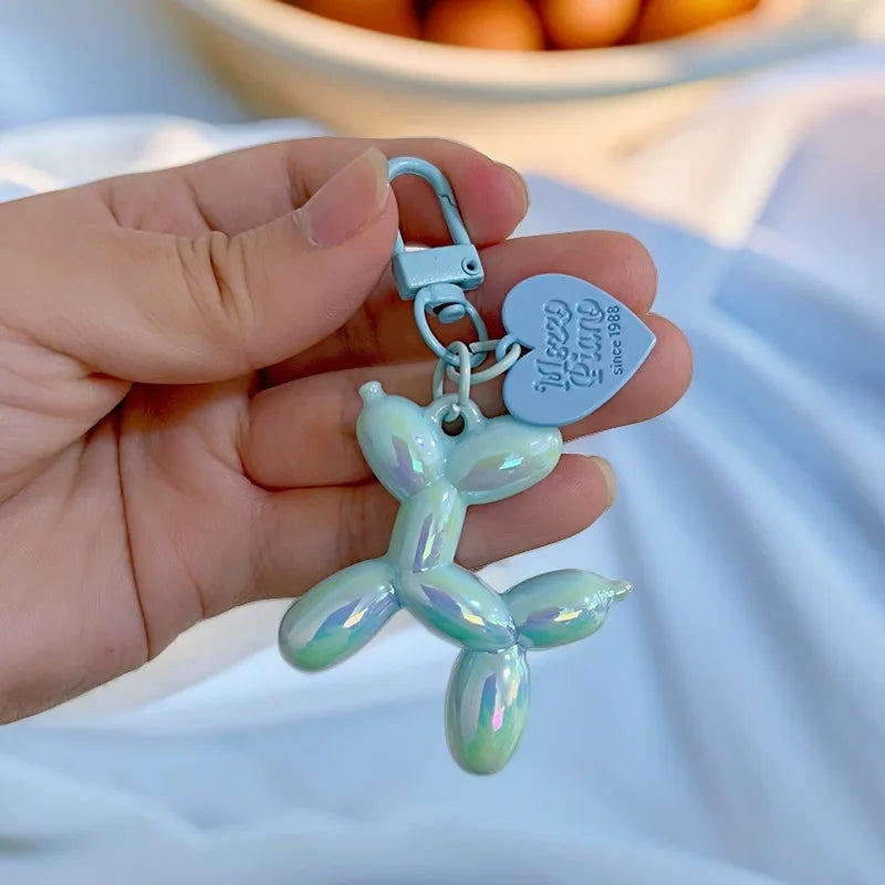 Porte-Clés Ballon Chien Résine