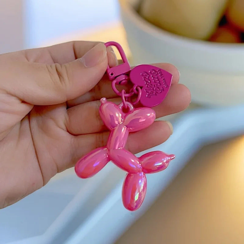 Porte-Clés Ballon Chien Résine